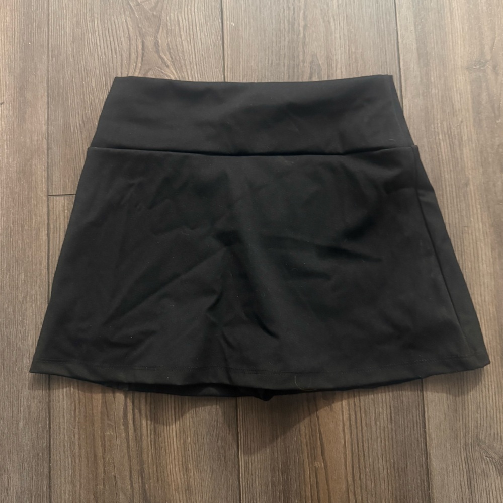 Musera Sport Black Mini Skort NWT Size XS High Waist Athletic Tennis Skirt - Picture 2 of 5